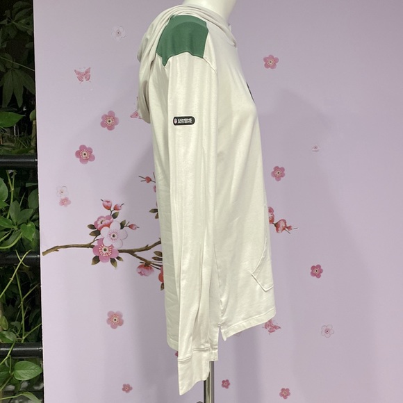 NFL NY Jets Combine Authentic Under Armour Hooded Off White Top Women's Size M ! - Picture 7 of 12